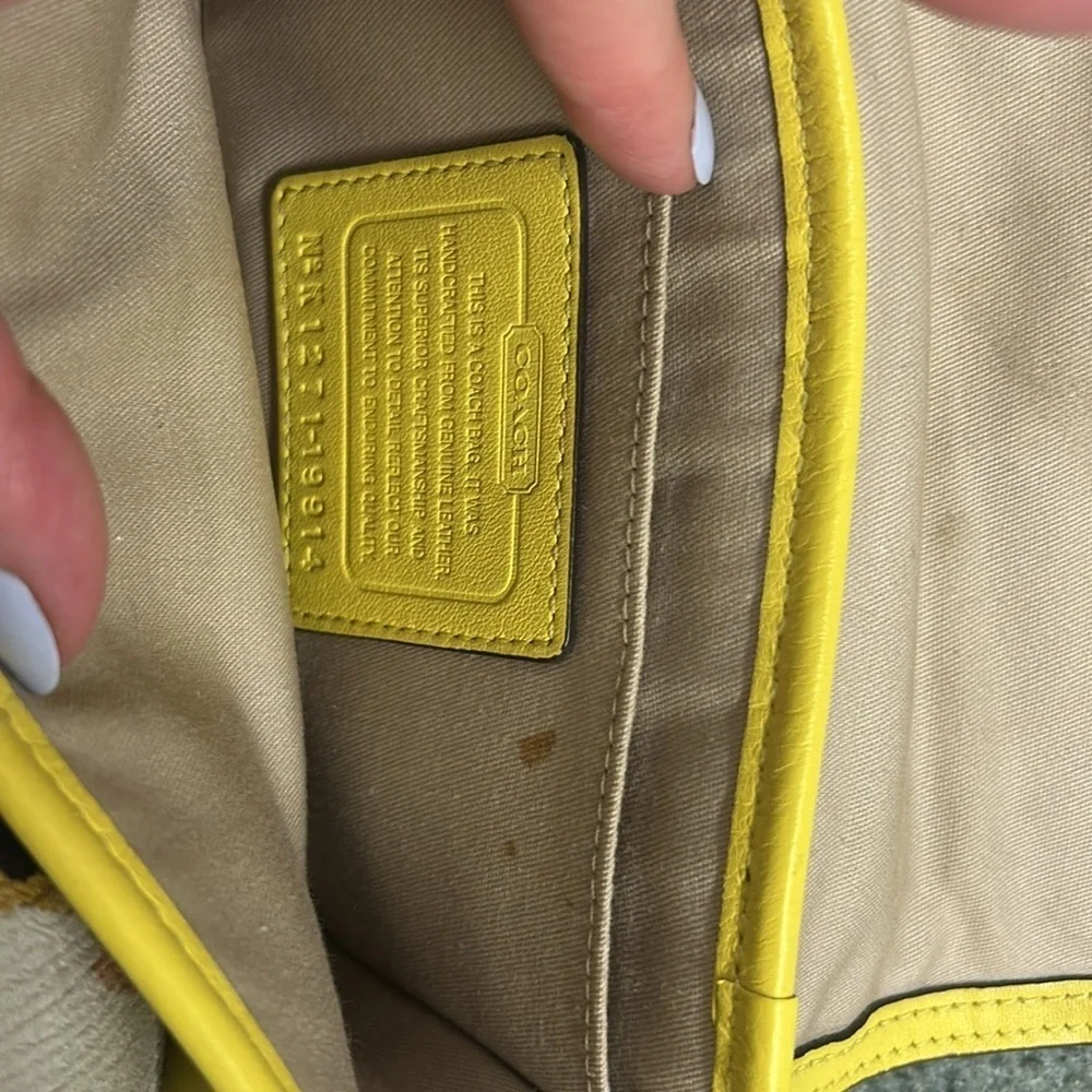 Coach legacy penny tassel Crossbody